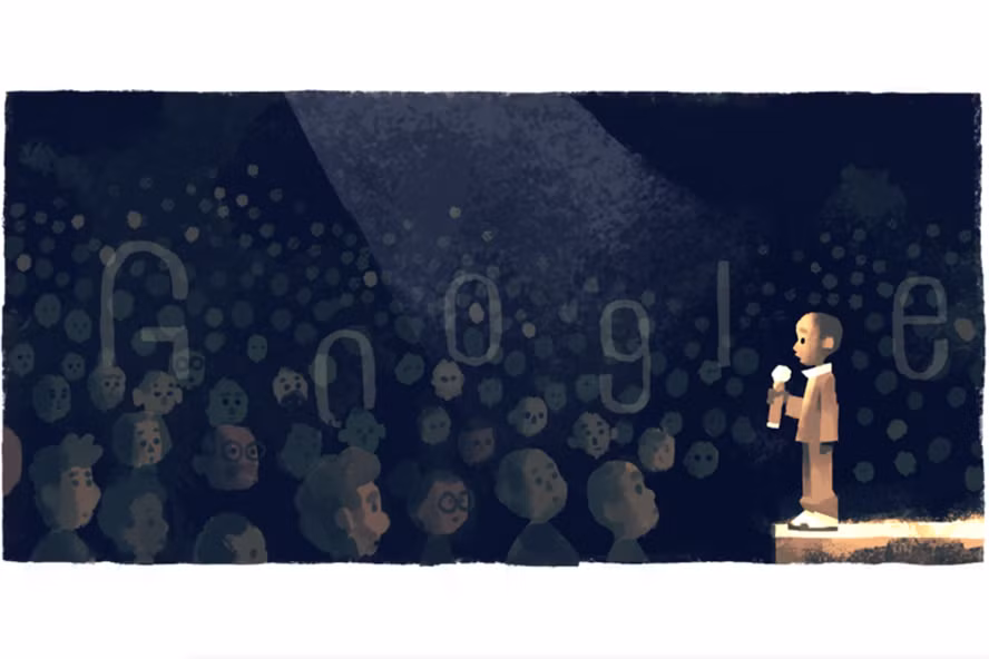 Nkosi Jonson được Google Doodle vinh danh ngày 4.2.2020 Nkosi Jonson được Google Doodle vinh danh ngày 4.2.2020
