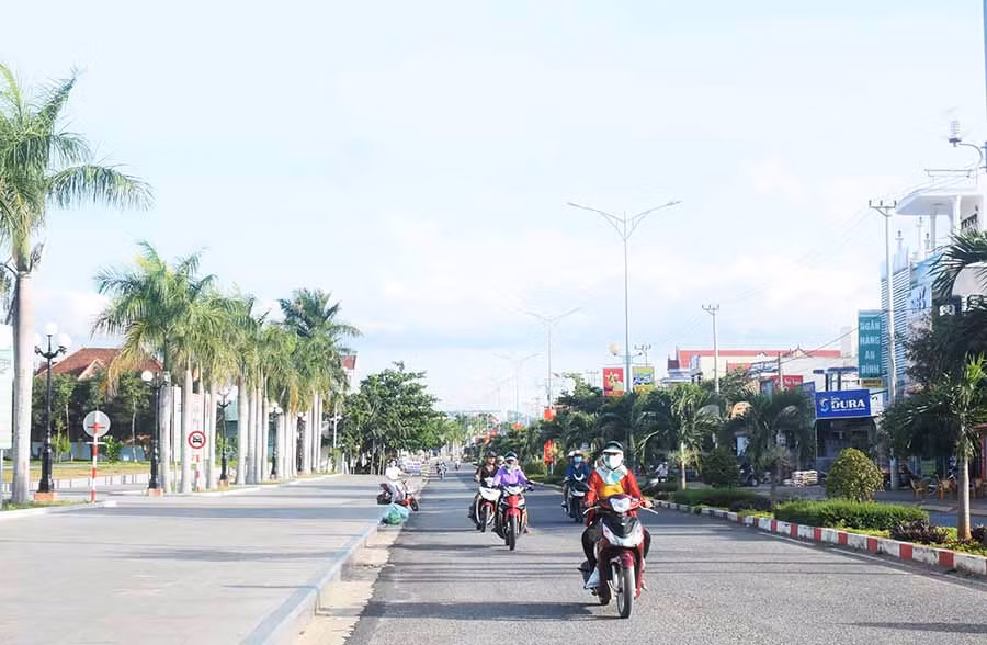  Kbang phấn đấu đến năm 2020 trở thành huyện nông thôn mới. Ảnh: M.N