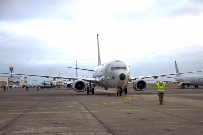 Một chiếc P-8A Poseidon. Ảnh: Hải quân Mỹ