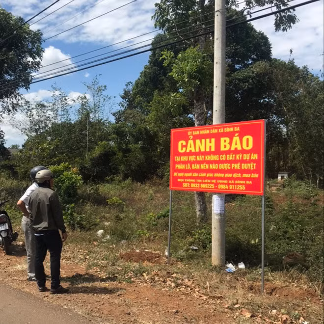 Người dân cần cẩn thận khi đi mua đất, tránh bị lừa phải 