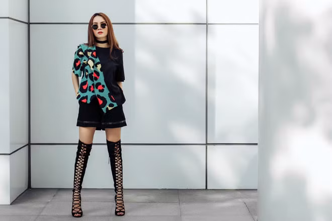 Yến Trang được ngưỡng mộ bởi phong cách thời trang cá tính.
