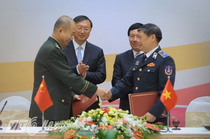 Bộ Tư lệnh Cảnh sát biển Việt Nam và Cục Cảnh sát biển Trung Quốc ký bản ghi nhớ hợp tác.