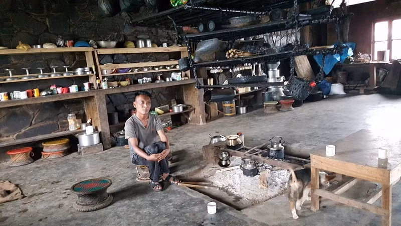 Nào hay ông chính là vua của bộ tộc bộ tộc Konyak.