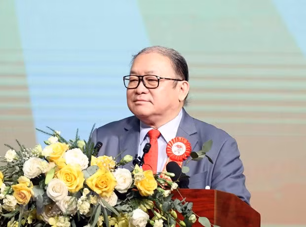 Ông Thào Xuân Sùng, Chủ tịch Hội Nông dân Việt Nam phát biểu. (Ảnh: Thống Nhất/TTXVN) Ông Thào Xuân Sùng, Chủ tịch Hội Nông dân Việt Nam phát biểu. (Ảnh: Thống Nhất/TTXVN)