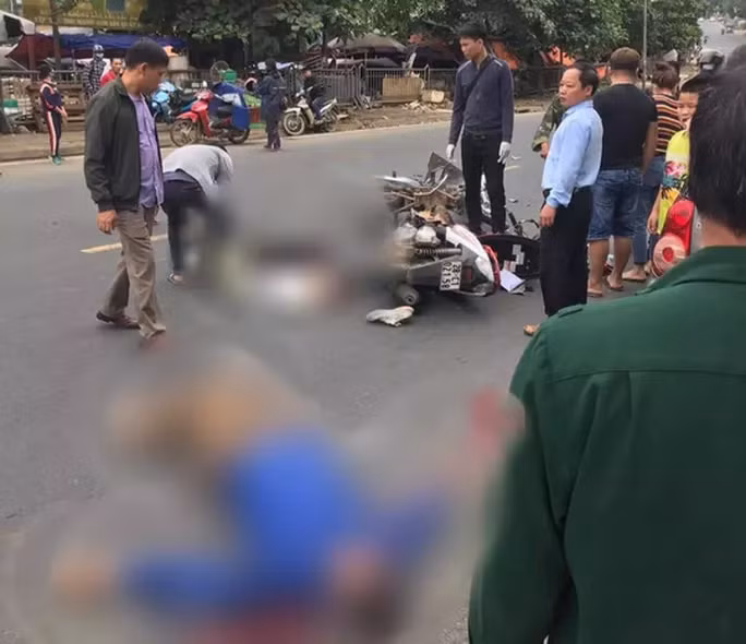 Hiện trường vụ tai nạn