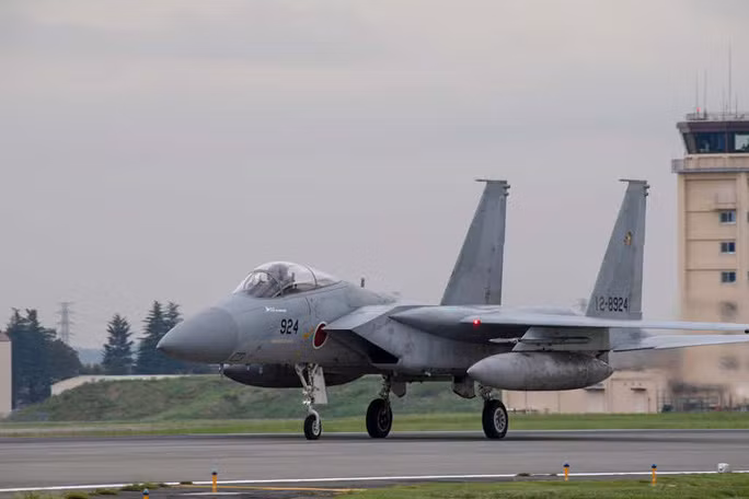 Máy bay F-15J của Lực lượng Phòng vệ trên không Nhật Bản. Ảnh: Lực lượng không quân Mỹ