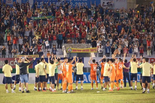 CLB Bình Định giành suất thăng hạng V-League