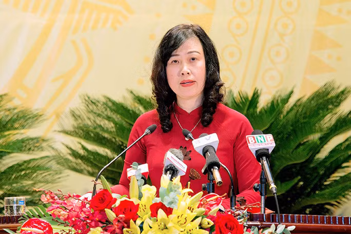 Bà Đào Hồng Lan vừa được bầu giữ chức Bí thư Tỉnh ủy Bắc Ninh.