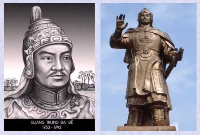  Hình ảnh vua Quang Trung- ẢNH: T.L