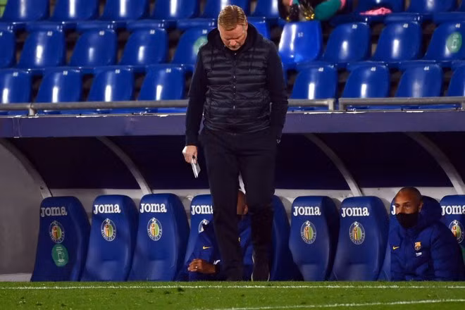 HLV Koeman cho rằng Barcelona không phải là ứng viên vô địch Champions League mùa này.