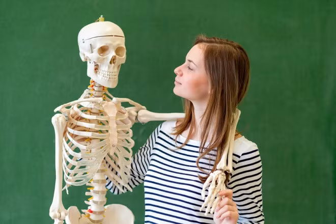 Bảo vệ sức khỏe tâm thần, chăm sóc cơ, nội tạng, thì đừng quên để ý đến cả bộ xương nữa nhé ẢNH MINH HỌA: SHUTTERSTOCK