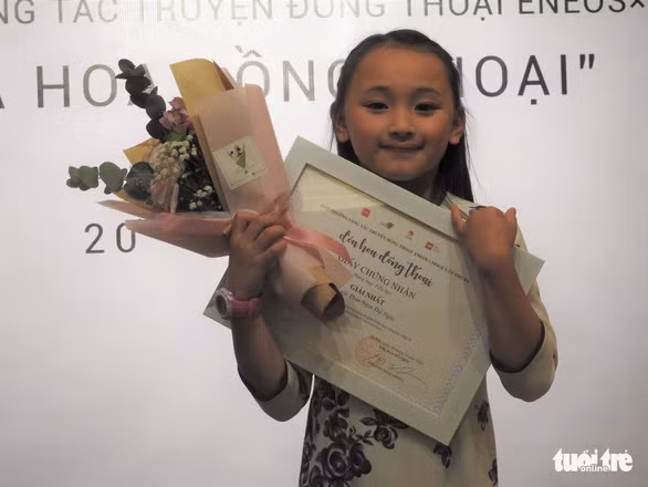 Phan Ngọc Đại Ngọc có năng khiếu thơ văn từ sớm - Ảnh: T.ĐIỂU