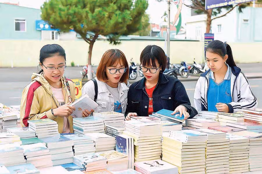  Hội sách Gia Lai 2019. Ảnh: Đức Thụy