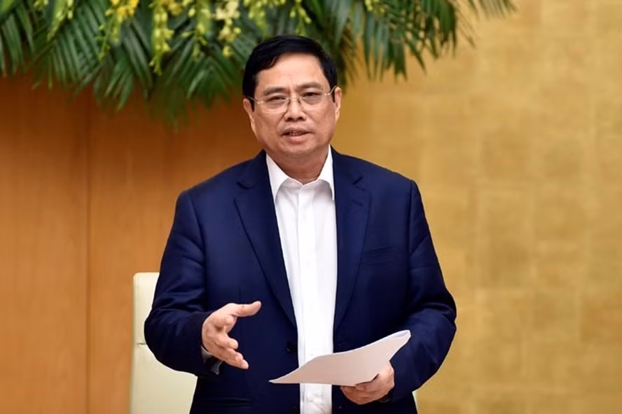  Thủ tướng Chính phủ Phạm Minh Chính. Ảnh: VGP