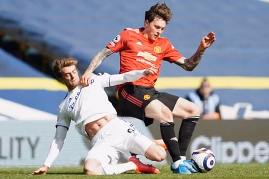 Leeds và Man United cầm chân nhau. Ảnh: AFP