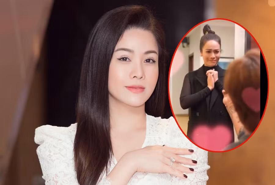 Nhật Kim Anh cho biết clip trước đó chỉ là video vui giữa cô và các thành viên trong công ty. ẢNH: FBNV/CHỤP MÀN HÌNH