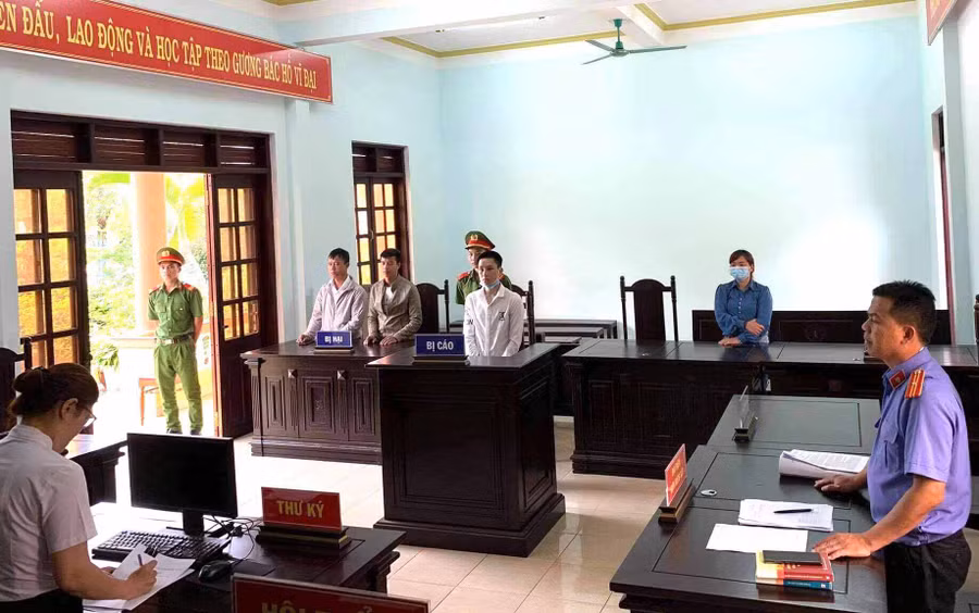 Tòa tuyên án. Ảnh: Hữu Phong