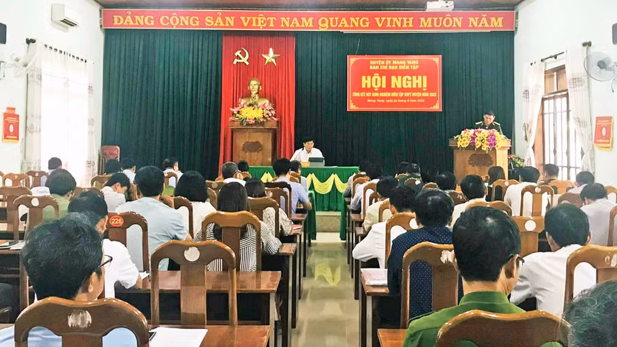 Quang cảnh hội nghị. Ảnh: Hà Phương
