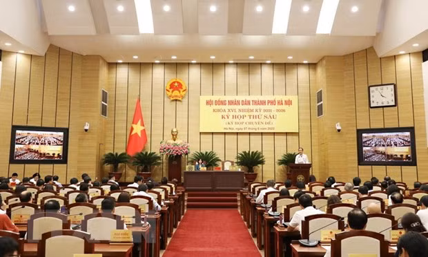 Toàn cảnh kỳ họp. (Ảnh: TTXVN phát)