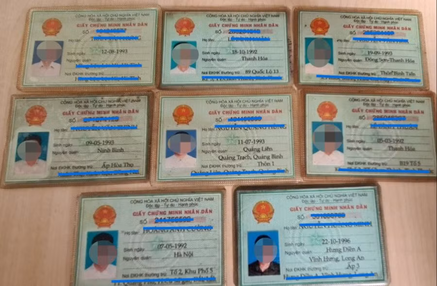 CMND của người dân được mua bán công khai