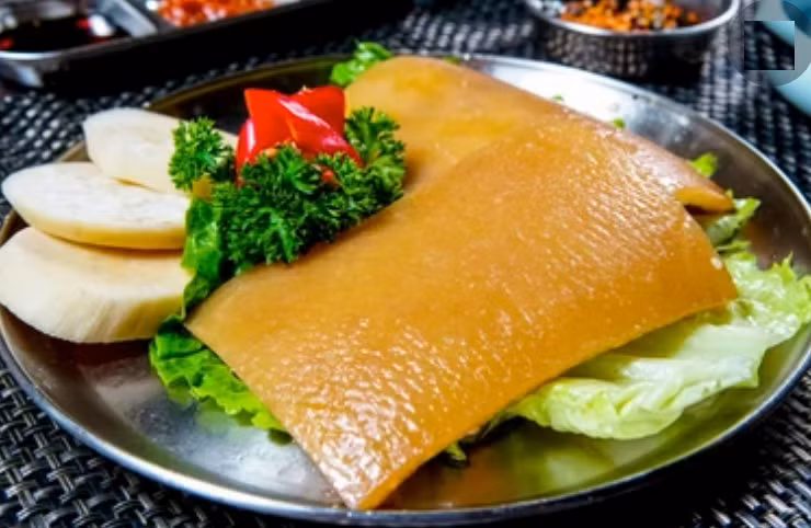 Da heo chứa nhiều protein khó tiêu. Ảnh: SHUTTERSTOCK