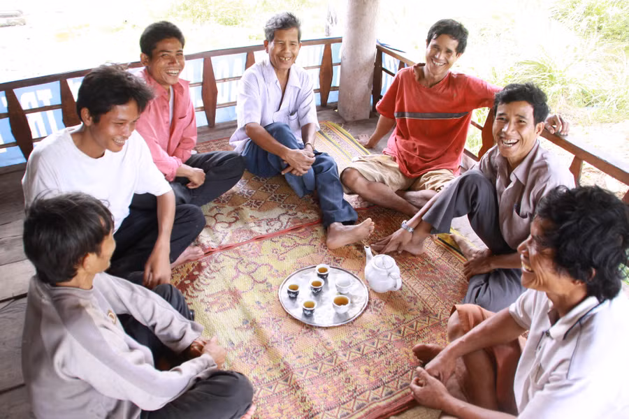 Người dân bản Cu Pua (xã Đakrông, H.Đakrông, Quảng Trị) không hút thuốc lá, không uống rượu bia. Ảnh: Nguyễn Phúc