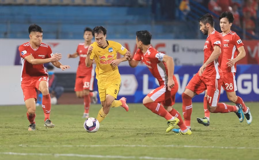 Hoàng Anh Gia Lai giờ không còn lo lắng khi thi đấu xa nhà. Ảnh: VPF.