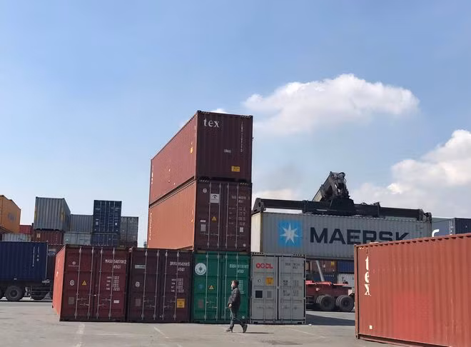 Nhập khẩu từ Trung Quốc tăng 66% trong 2 tháng đầu năm. ẢNH: NG.NGA