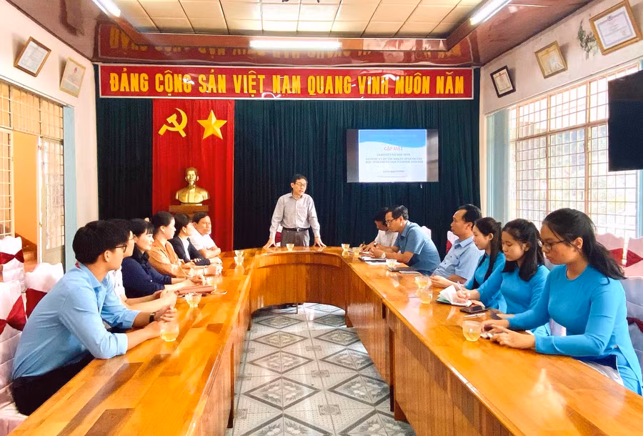Quang cảnh buổi gặp mặt. Ảnh: Mộc Trà