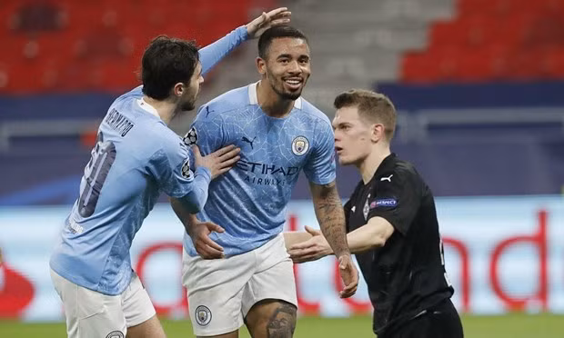 Gladbach khó làm nên bất ngờ trước Man City. (Nguồn: Getty Images)
