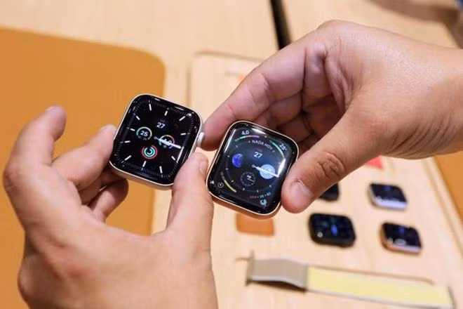 Watch Series 7 ra mắt trong năm nay sẽ tiếp tục củng cố vị trí của Apple trên thị trường thiết bị đeo. ẢNH: REUTERS