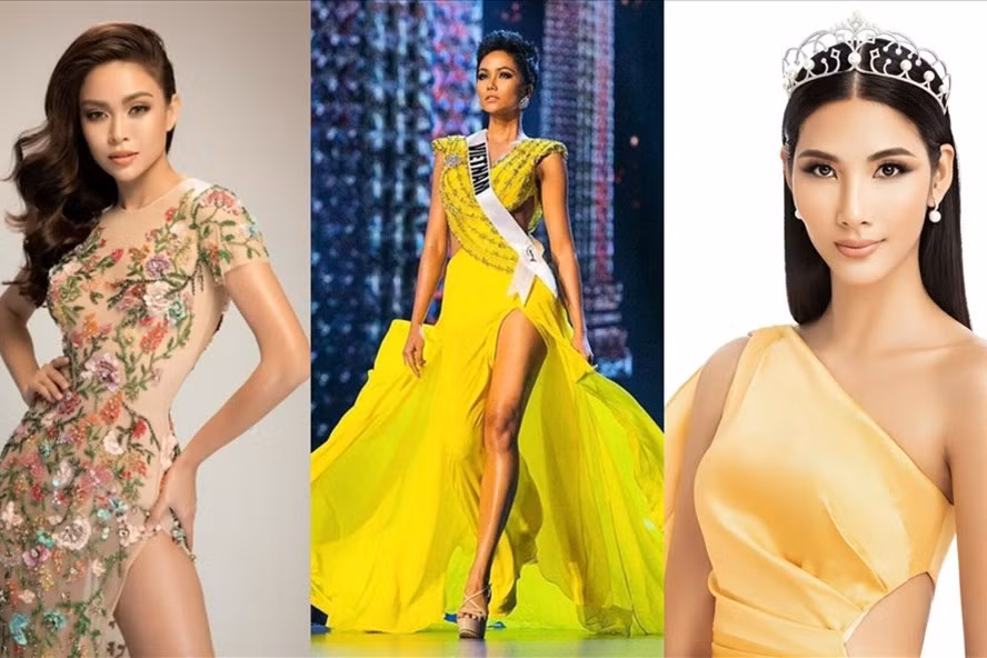 Top 3 Hoa hậu Hoàn vũ Việt Nam 2017. Ảnh: MU. Top 3 Hoa hậu Hoàn vũ Việt Nam 2017. Ảnh: MU.