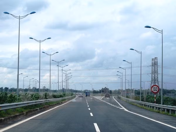 Tuyến đường cao tốc Nội Bài-Lào Cai. (Nguồn: Vietnam+)