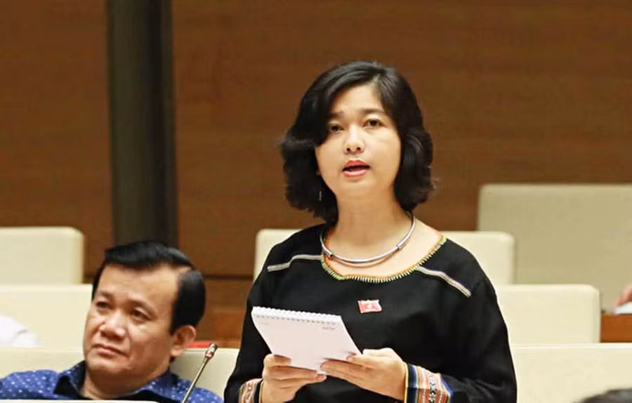 Đại biểu Quốc hội Ksor H'Bơ Khắp. Ảnh: Internet