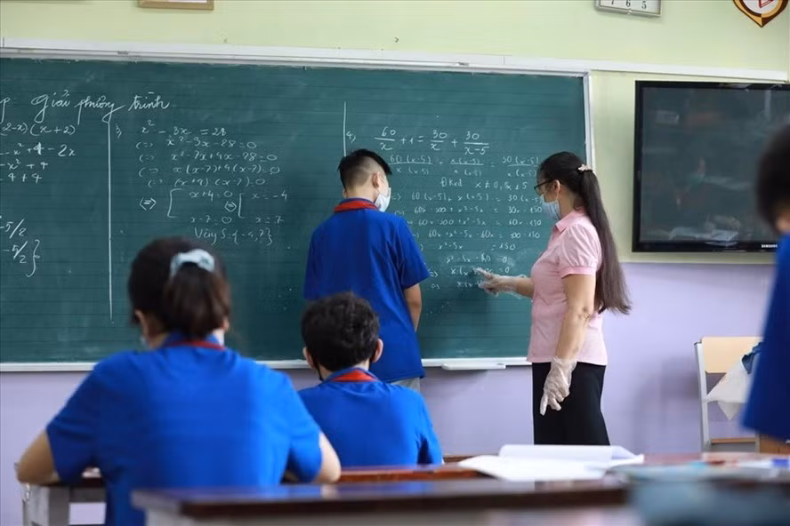 Năm 2021, giáo viên vẫn được hưởng chế độ phụ cấp thâm niên. Ảnh: Hải Nguyễn