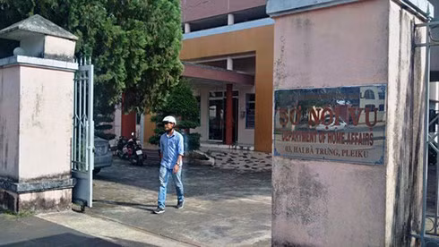  Trụ sở Sở Nội vụ Gia Lai. (Ảnh: KT)