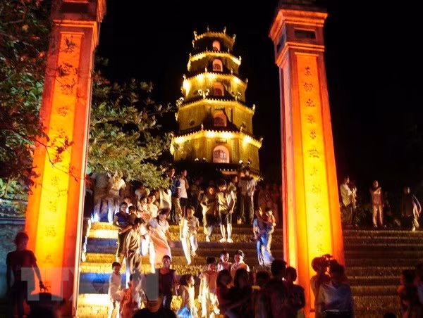 Chùa Thiên Mụ. (Ảnh: Quốc Việt/TTXVN)