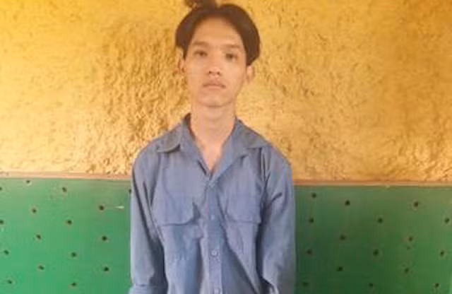 Phúc tại cơ quan điều tra.