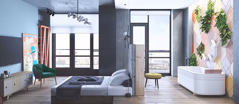 Phòng ngủ của một cô gái luôn có sự gọn gàng và tinh tế.