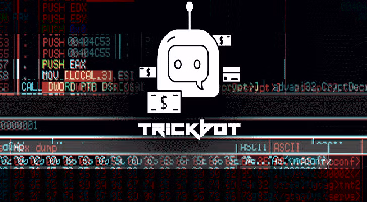Mã độc TrickBot tấn công vào các hệ thống ngân hàng xuất hiện lần đầu tiên vào năm 2016. Ảnh: Bleeping Computer