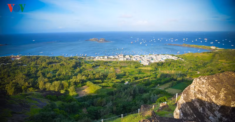 Ở mỗi ngóc ngách trên hòn đảo này đều đẹp đến lạ lùng. Những hàng cây bãi cỏ xanh rì, không khói bụi, không tiếng ồn chỉ có tiếng chim hót và gió biển rì nào như muốn níu chân những khách thập phương.
