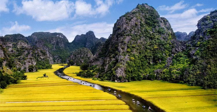  Ngoài ra bạn còn có thể tham quan Bích Động. Trên núi có chùa Bích Động- một ngôi chùa cổ trải dài trên 3 tầng núi, là nơi đón du khách thập phương tới thắp hương, cầu khấn.