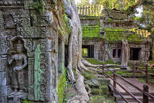Đền Ta Prohm.