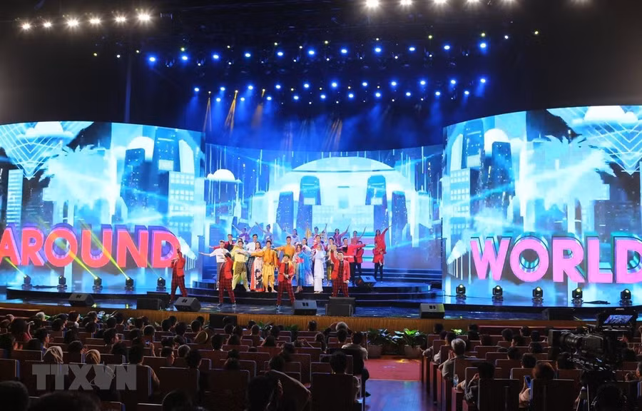  Toàn cảnh Đại Nhạc hội ASEAN-Nhật Bản 2019. (Ảnh: Thành Đạt/TTXVN)