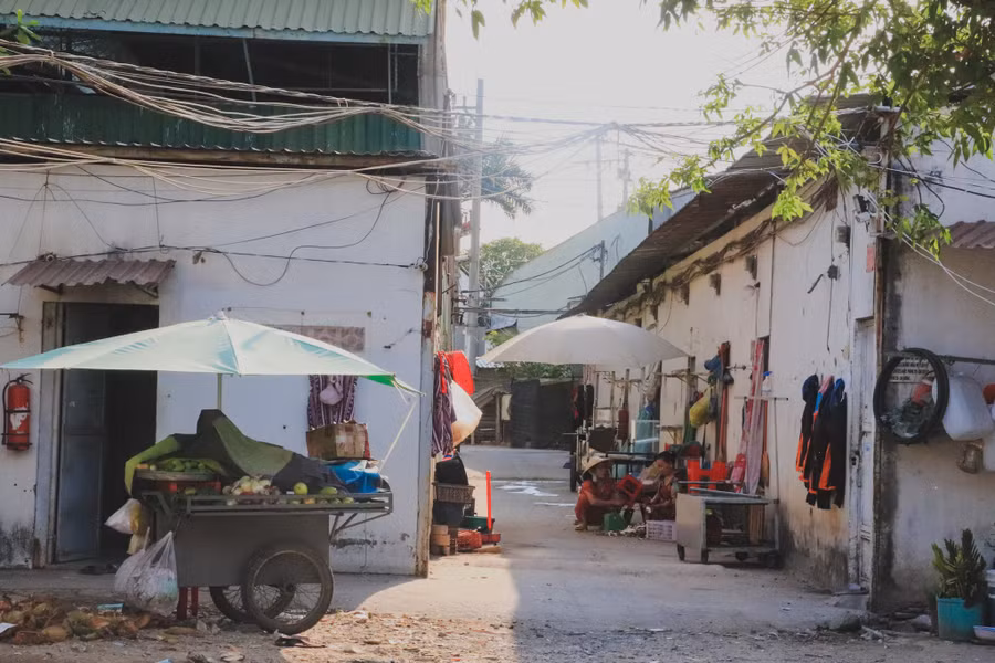 Một khu trọ nghèo tại Q.8, TP.HCM. Ảnh: Ngọc Duy
