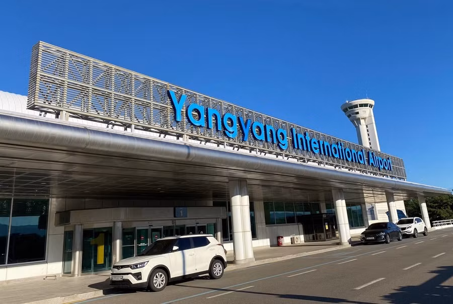 Sân bay quốc tế Yangyang. Ảnh: KOREA.NET