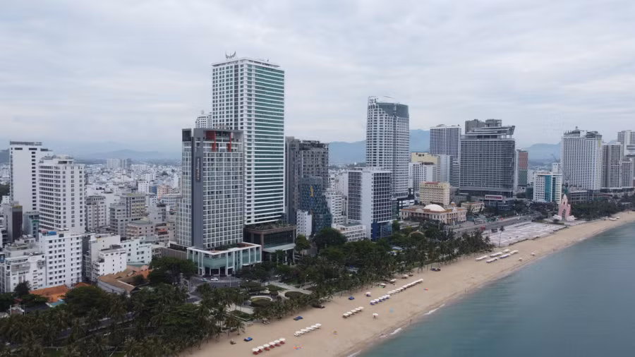 Hệ số đất ở đô thị nhiều khu vực tại TP.Nha Trang tăng tối đa 3,6 lần. Ảnh: Thế Quang