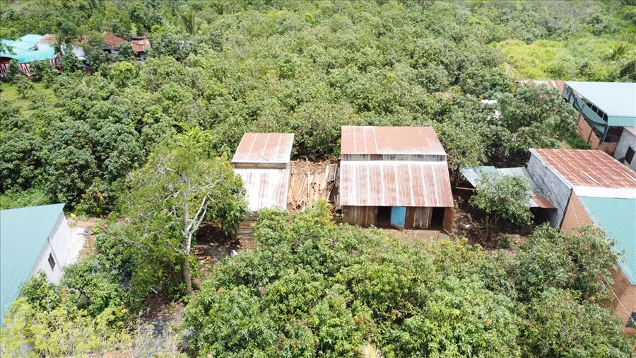 Khu vực triển khai dự án Hồ thủy lợi Đắk Gang. Ảnh: Phan Tuấn