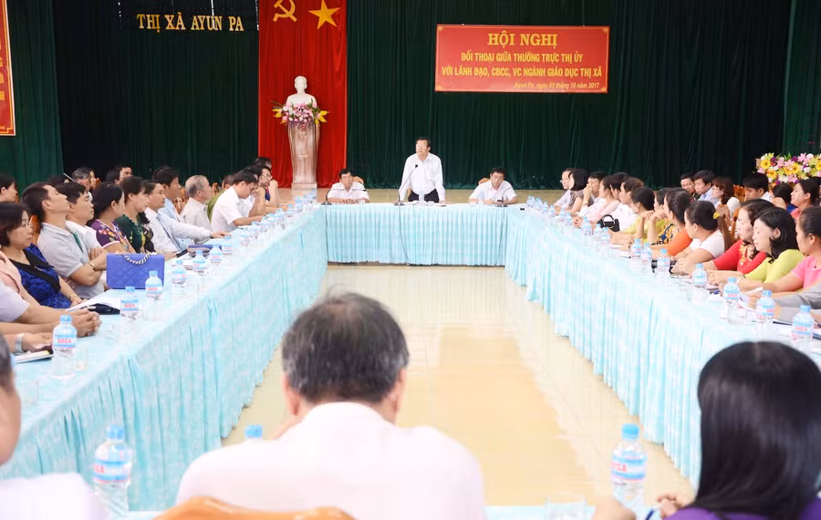 Quang cảnh hội nghị. Ảnh: Đ.P Quang cảnh hội nghị. Ảnh: Đ.P