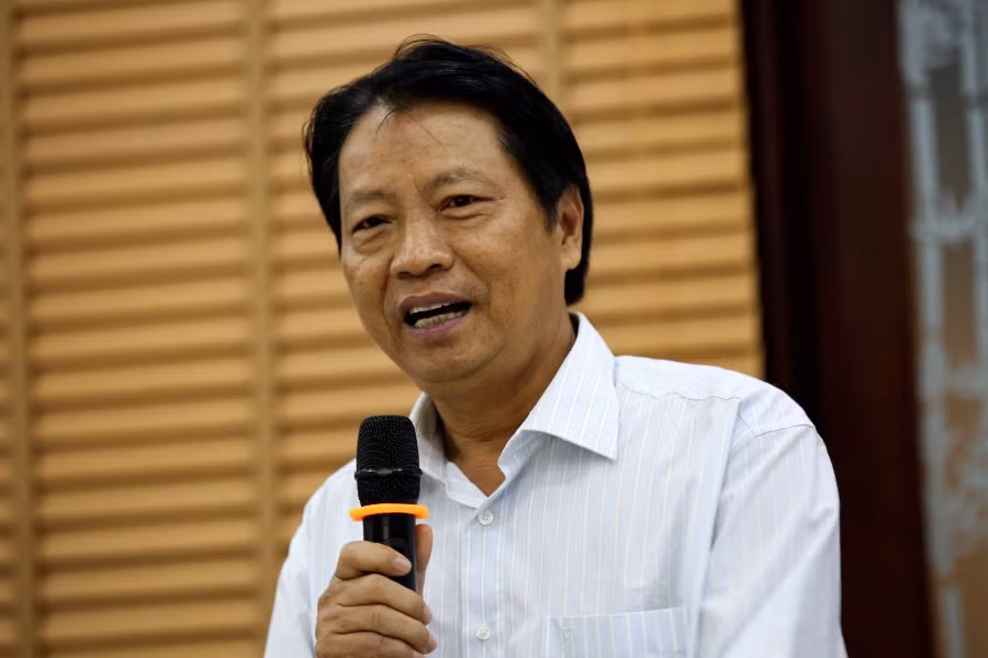  Ông Nguyễn Văn Lạng - Nguyên Chủ tịch UBND tỉnh Đắk Lắk khẳng định doanh nhân Nguyễn Phú Cường Dona Techno là người có công rất lớn đưa giống sầu riêng Dona về Đắk Lắk. Ảnh: P.V